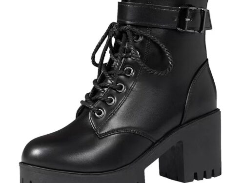 Women’s Lace-Up Martin Boots